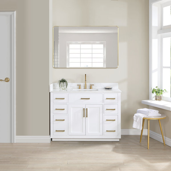 48 Inch White Bathroom Vanities You'll Love | Wayfair